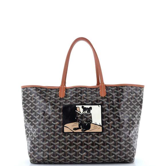 Goyard Saint Louis Tote Printed Coated #185398G28B - Picture 1 of 9